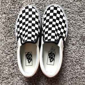 Checkered Vans